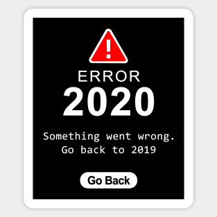 Error 2020 Sticker